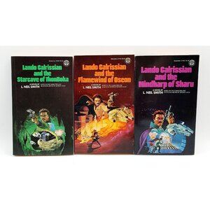 The Lando Calrissian Trilogy L. Neil Smith Ballantine 1983 Paperbacks First Ed.